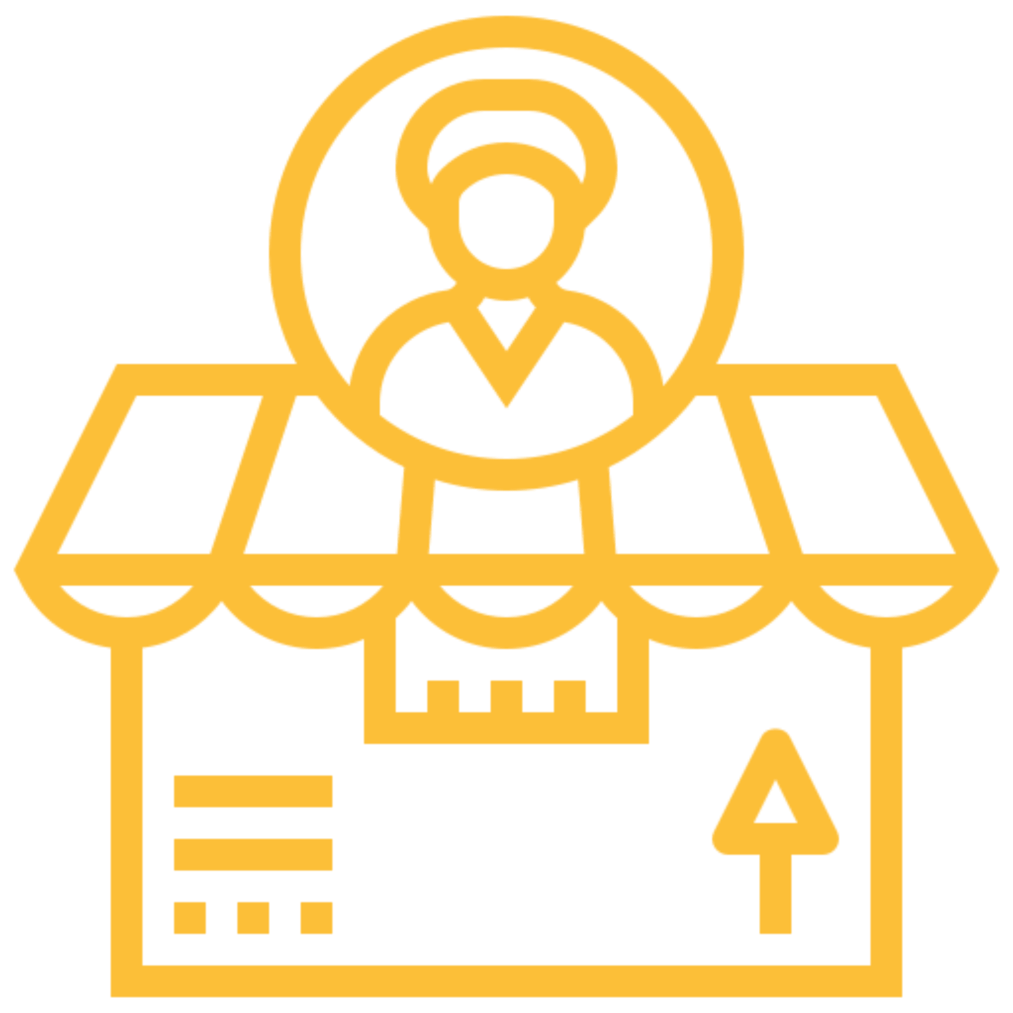 Simplified store illustration with figure