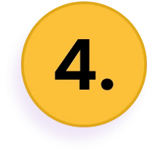 Bold black number four in circle.